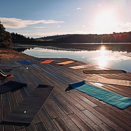 Tinylodge Am Ellertshaeuser See Stadtlauringen Bagian luar foto