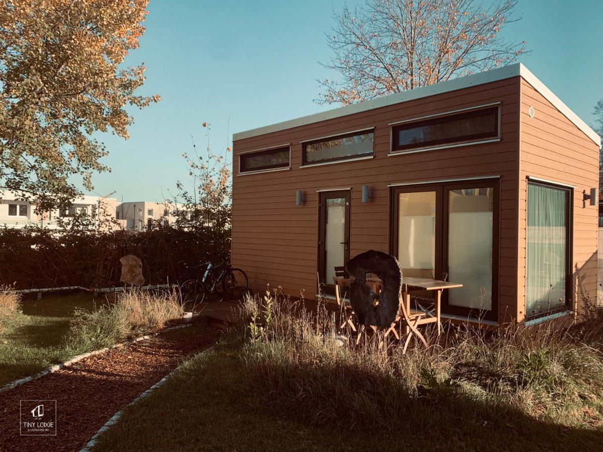 Tinylodge Am Ellertshaeuser See Stadtlauringen Bagian luar foto