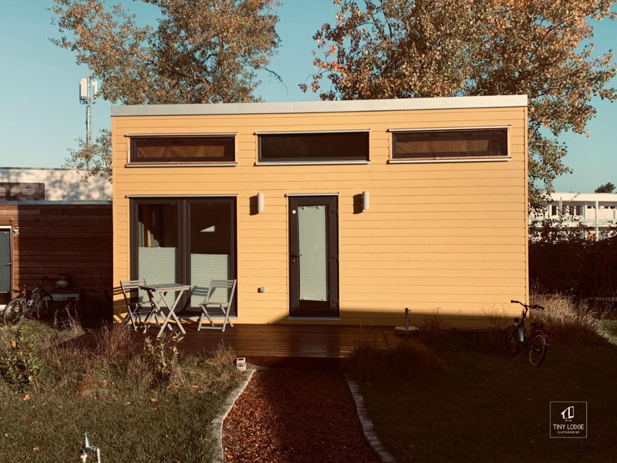Tinylodge Am Ellertshaeuser See Stadtlauringen Bagian luar foto