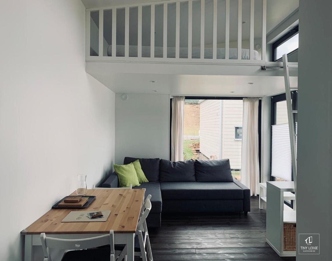Tinylodge Am Ellertshaeuser See Stadtlauringen Bagian luar foto