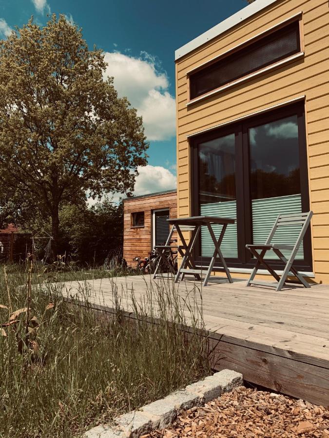 Tinylodge Am Ellertshaeuser See Stadtlauringen Bagian luar foto