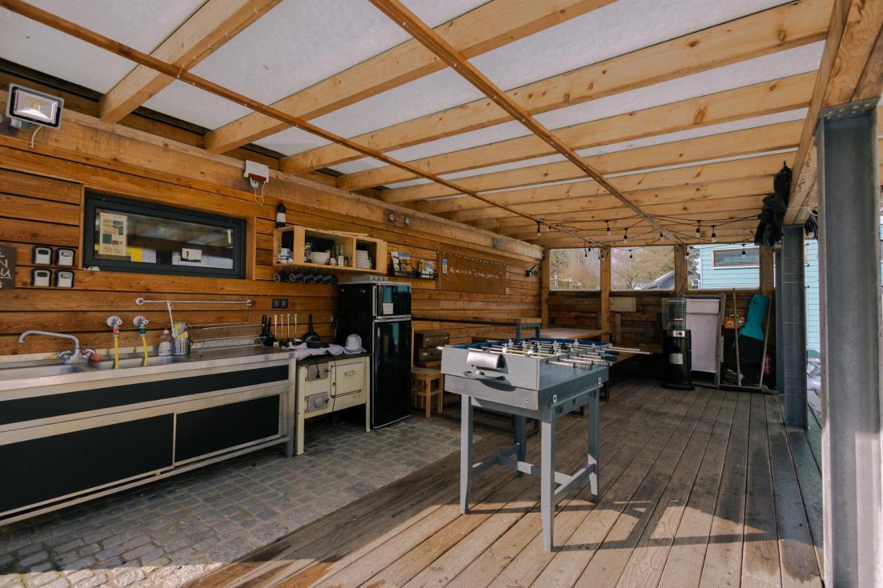 Tinylodge Am Ellertshaeuser See Stadtlauringen Bagian luar foto